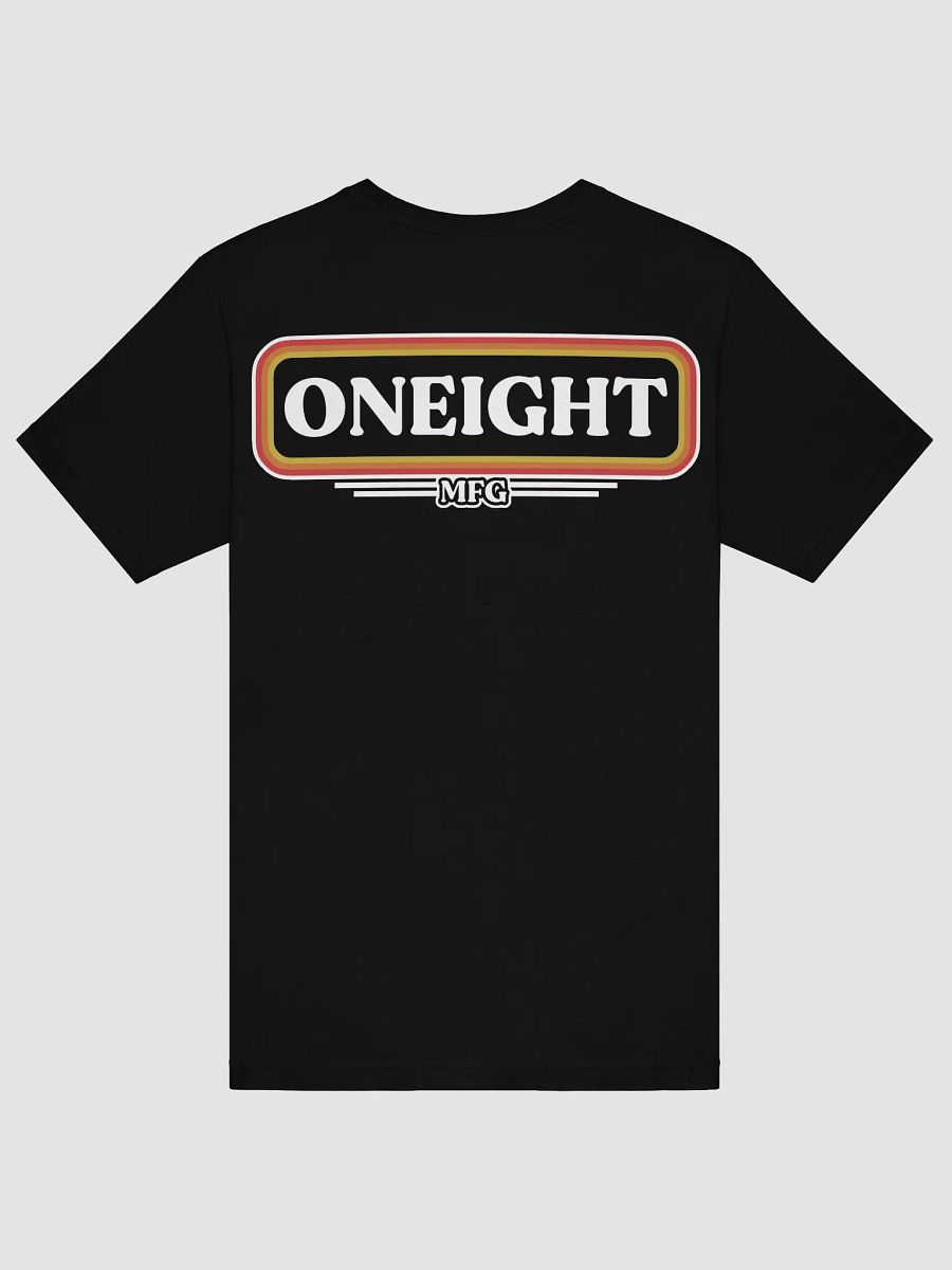 ONEIGHT Retro Black T-Shirt product image (6)