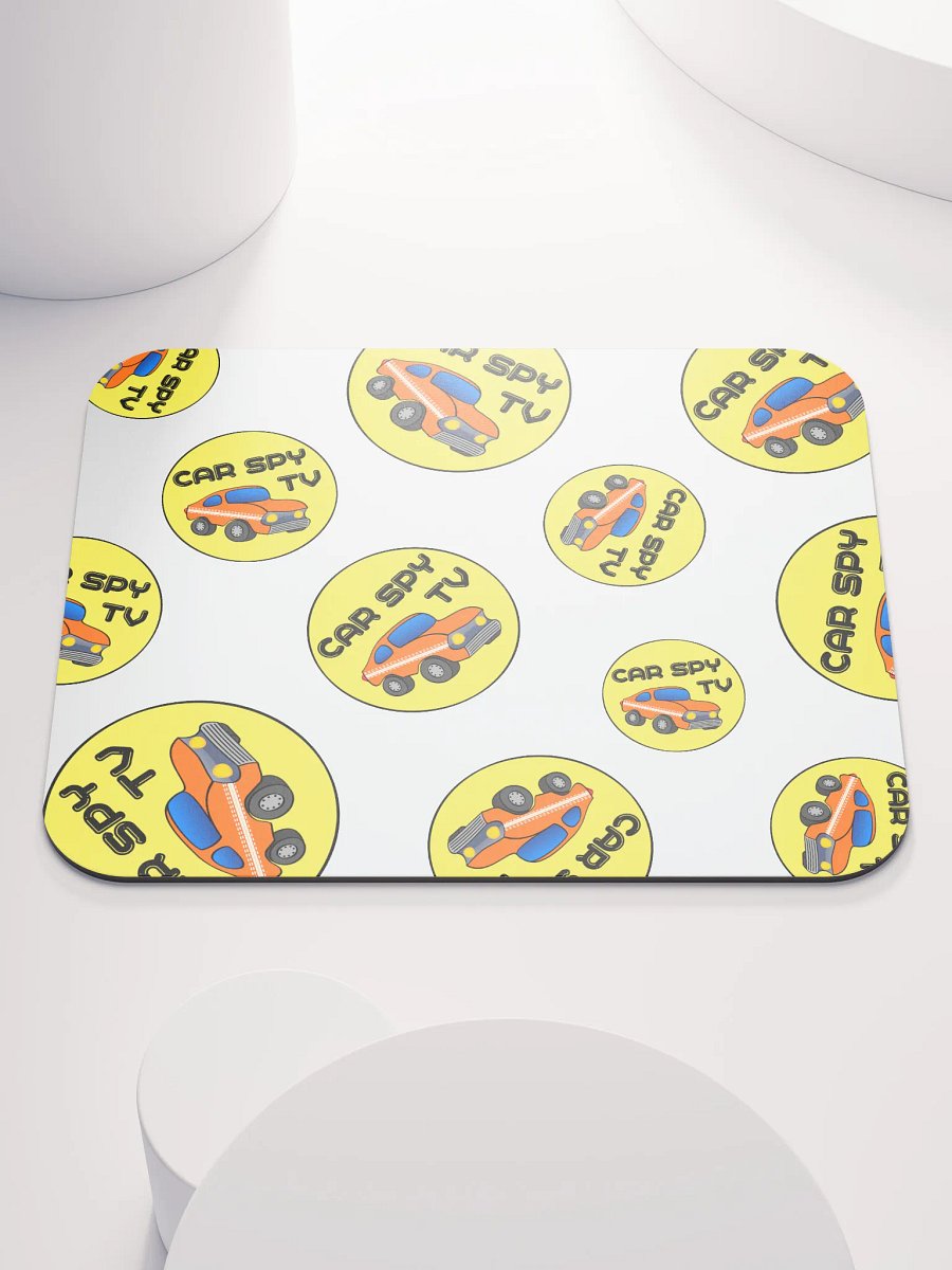 Mouse Pad: CarSpyTV Logo product image (3)
