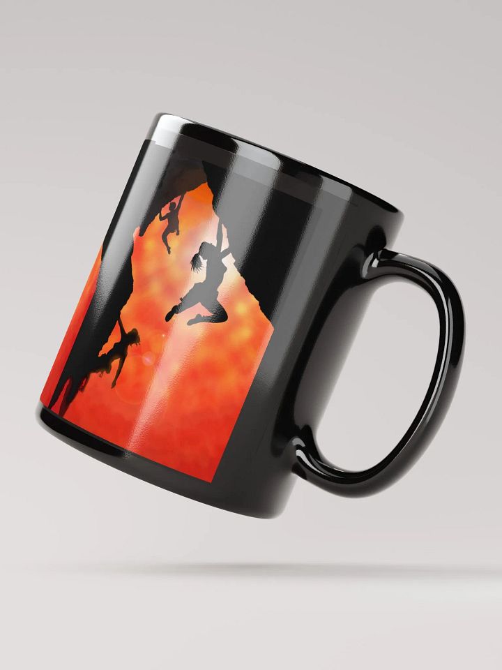 Rock climbing in the sun mug product image (2)