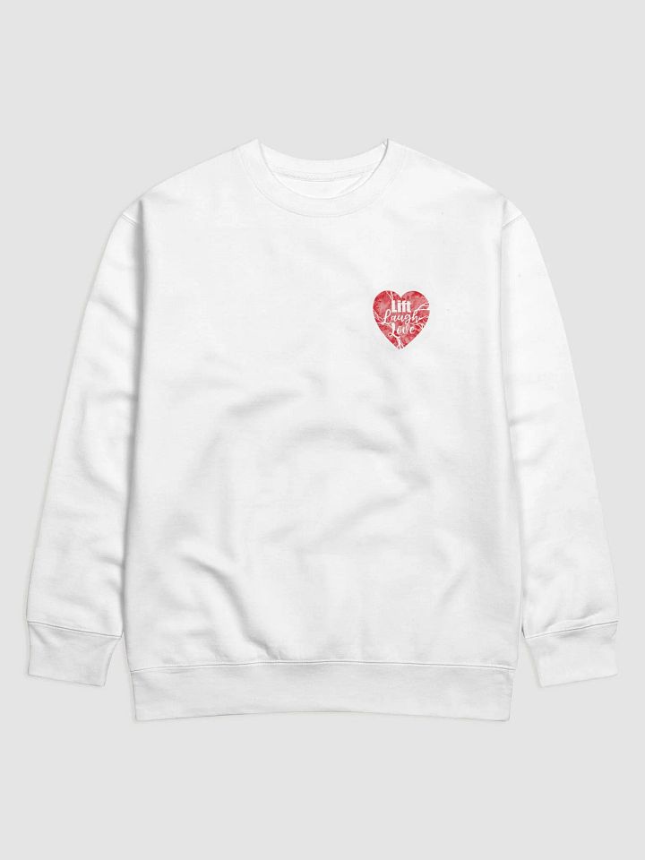 Light Laugh Love Red Heartbreak Pump Cover Sweatshirt product image (1)
