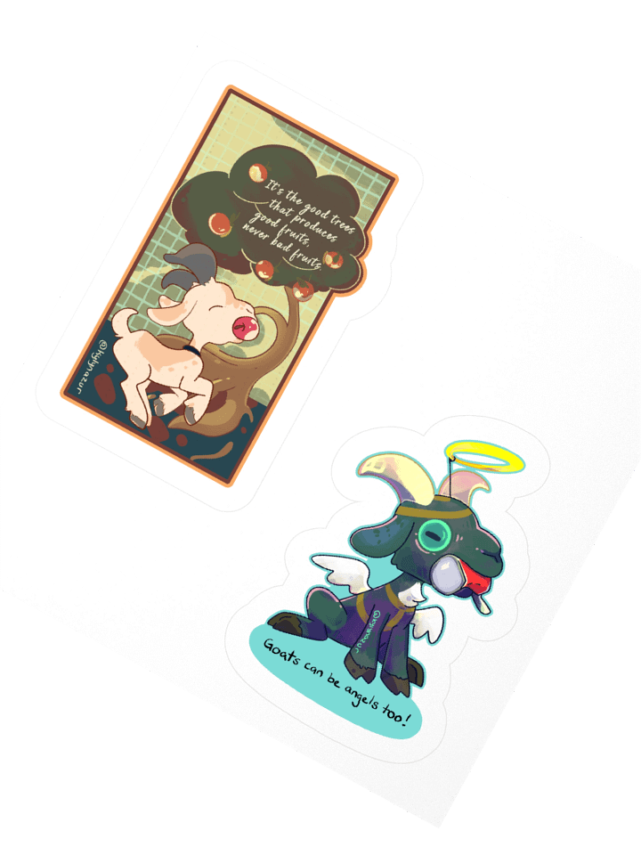 Goat Stickers product image (5)