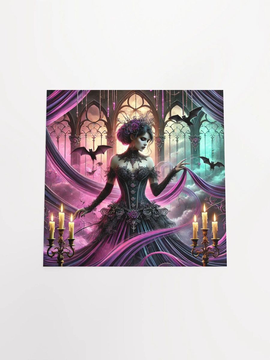 Ethereal Gothic Fusion: A Dance of Darkness and Neon Dreams product image (13)
