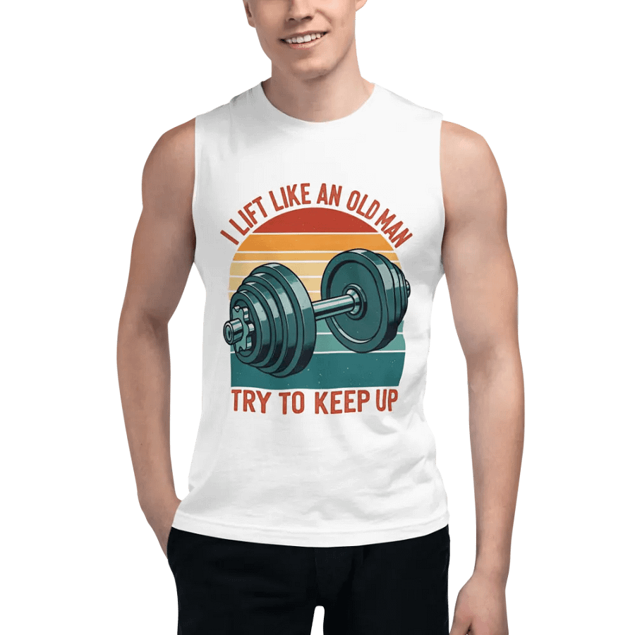 Sunset Lift Muscle Tank product image (2)
