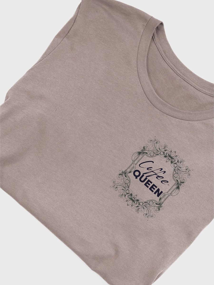 Floral "Coffee Queen" Frame T-Shirt product image (6)