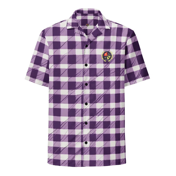 PURPLE PLAID COOKIE CREST product image (1)