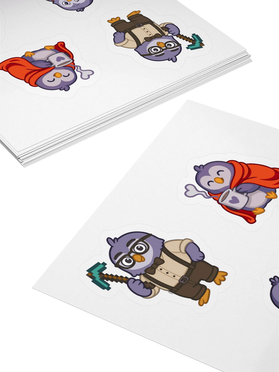 Iain The Owl Sticker Pack product image (7)