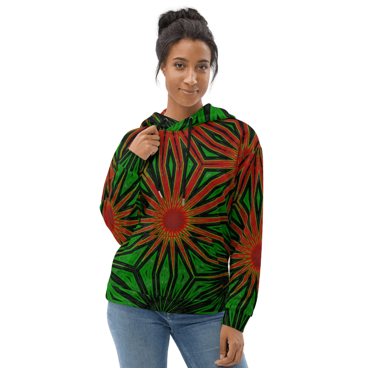 Abstract Modern Impressive Unisex Pull Over Hoodie product image (1)