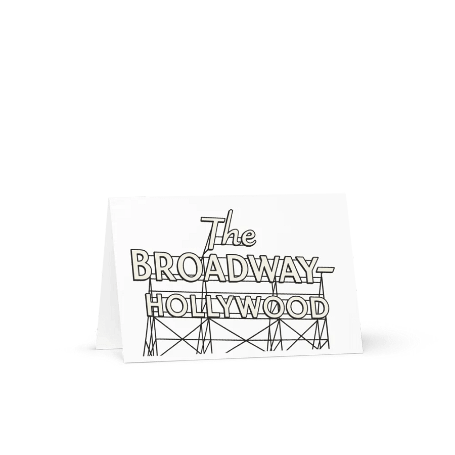 The Broadway Hollywood Sign product image (1)