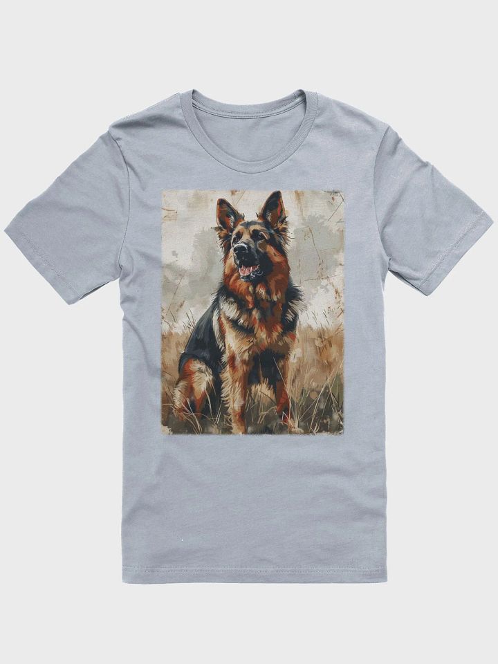 German Shepherd - retro painting product image (1)
