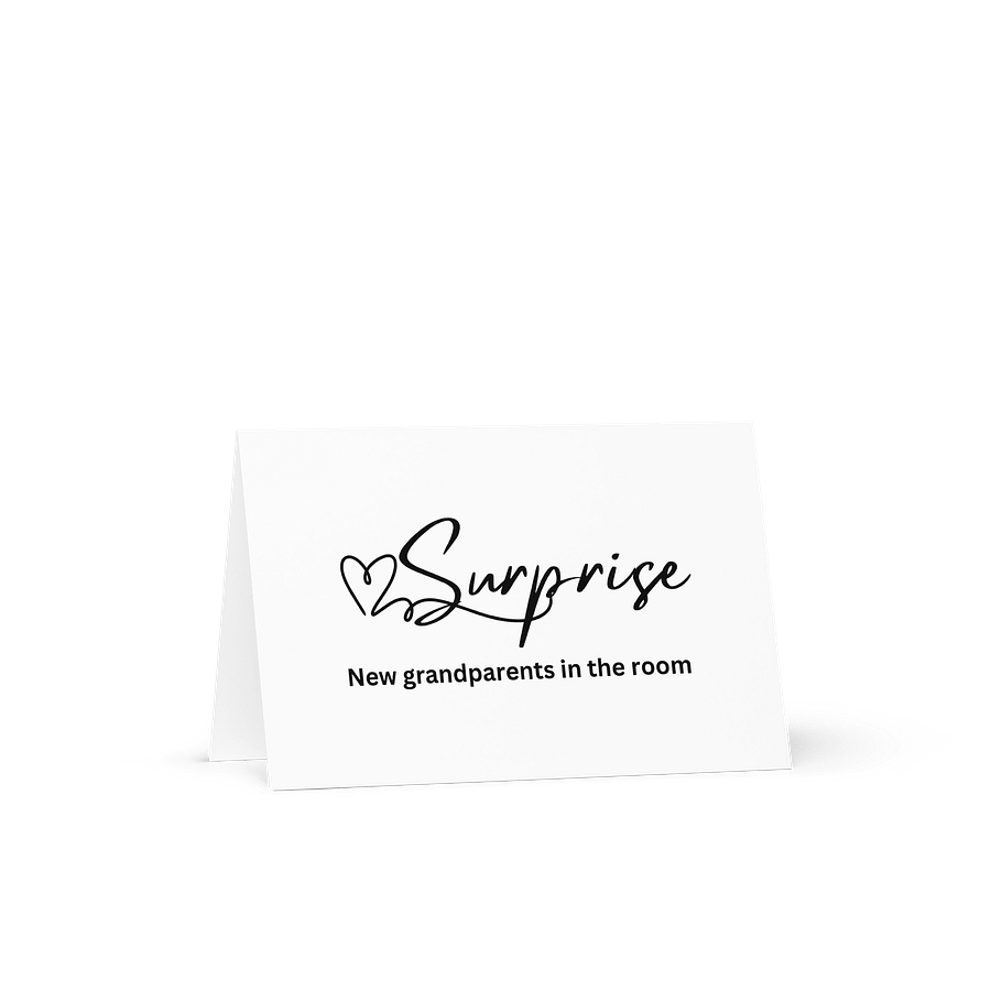 Surprise Grandparents Greeting Card product image (2)
