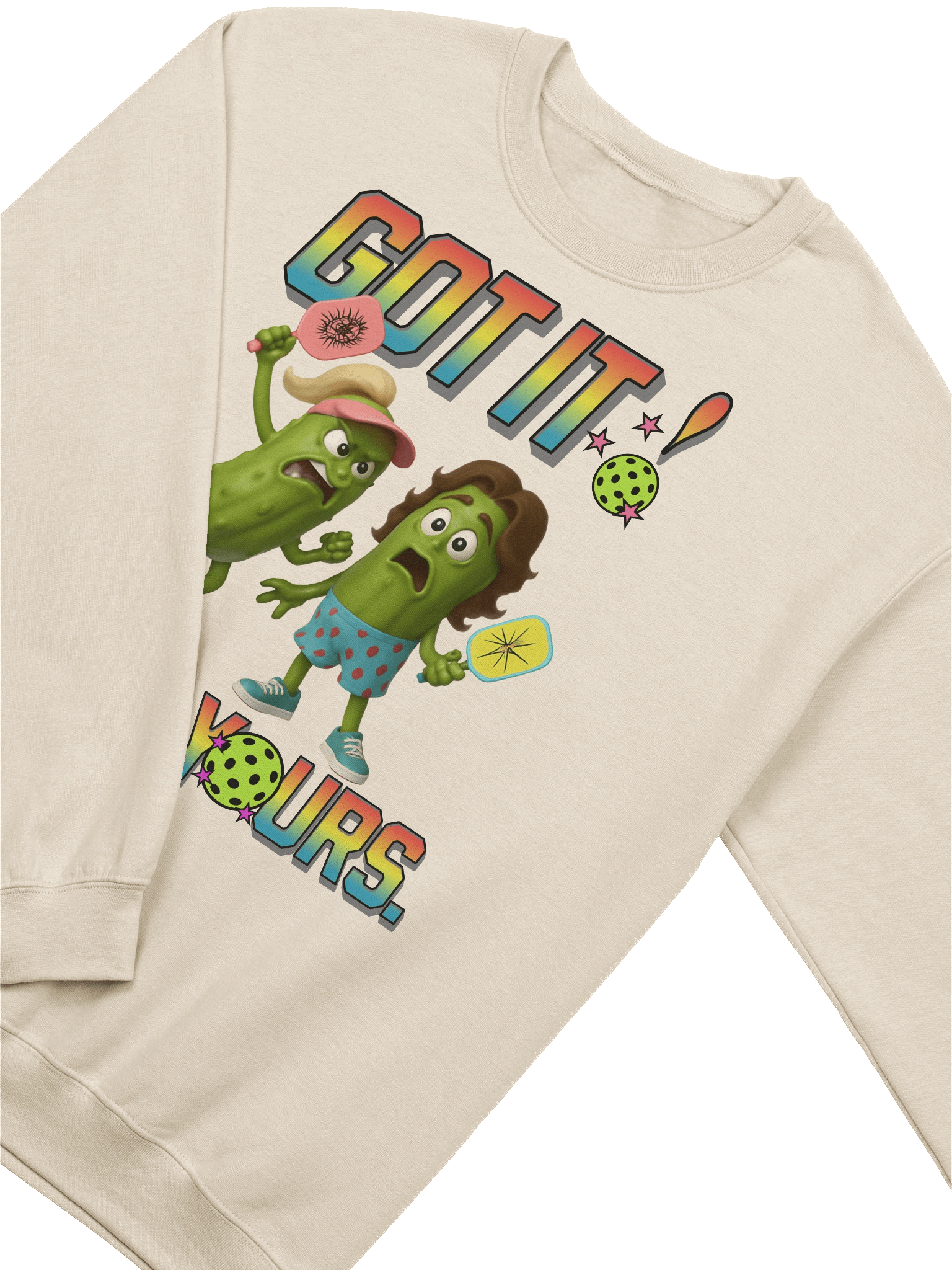 Got It Oops Yours Pickleball Playful Crewneck product image (18)
