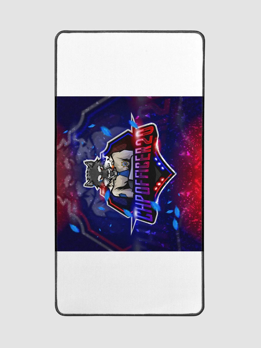 Wolf Police Officer Desk Mat product image (2)