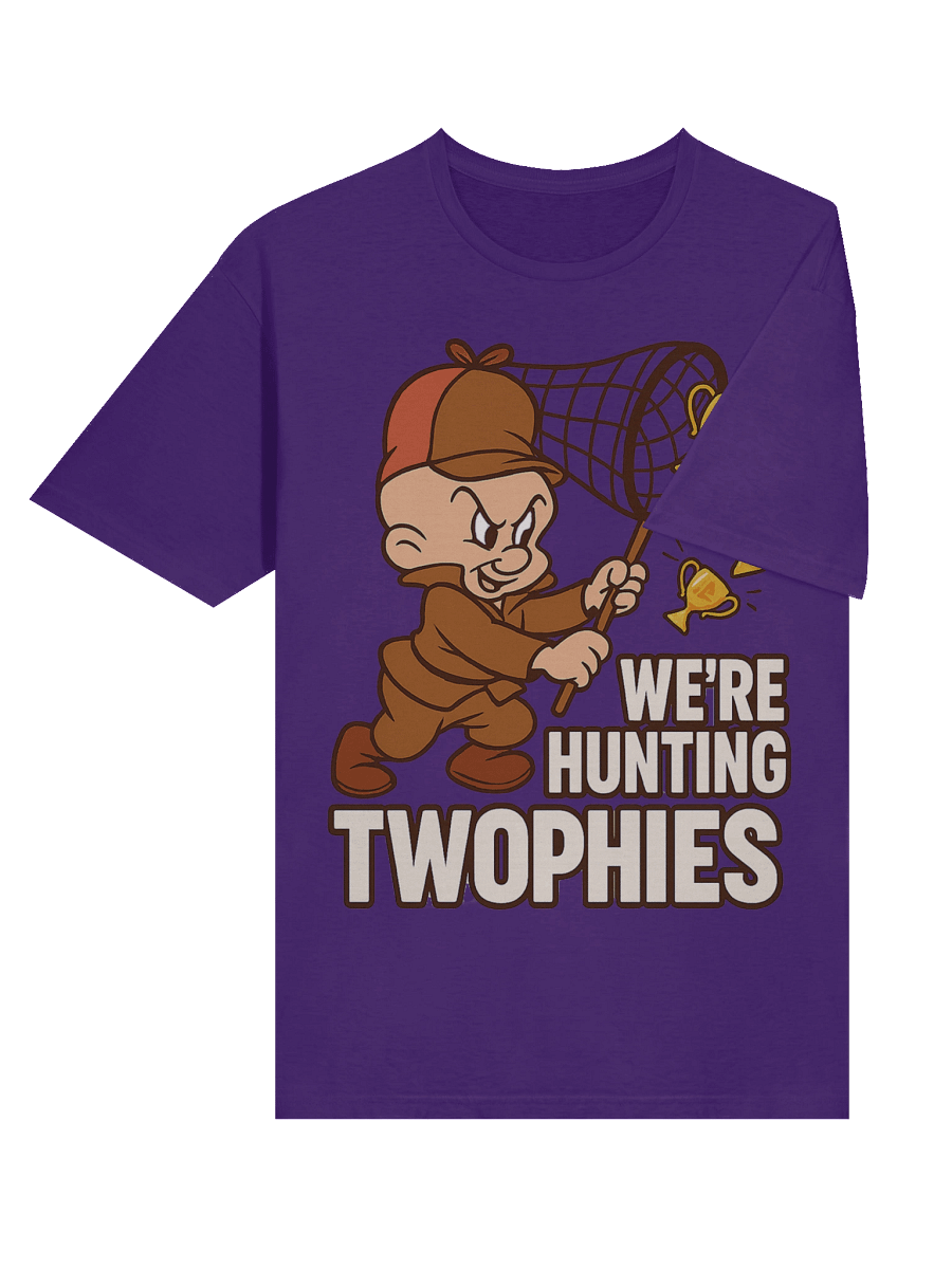 We’re Hunting Twophies – Funny Gamer Trophy Hunter T-Shirt product image (6)