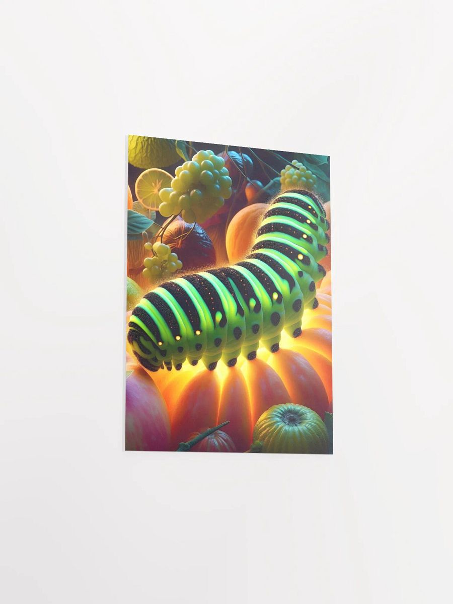 Glowing Caterpillar Fantasy Poster product image (18)