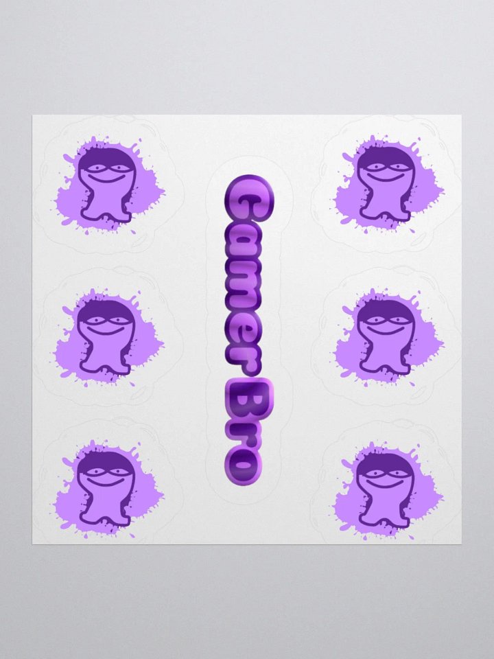 Gloobly Paint splatter and logo sticker set product image (1)