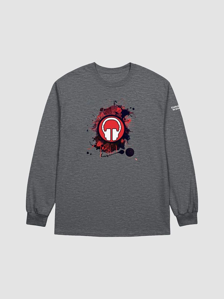 Paint Splat Headphones Gildan Ultra Cotton Long Sleeve T-Shirt product image (1)
