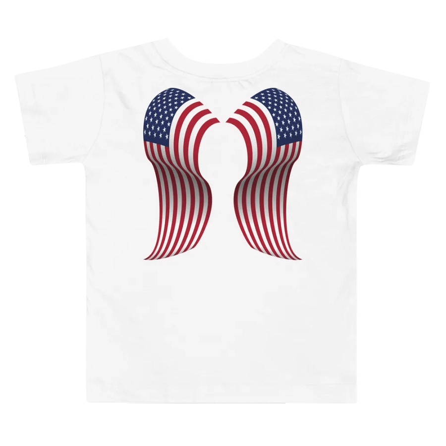 Stars & Stripes Angel Wings Toddler Tee product image (2)