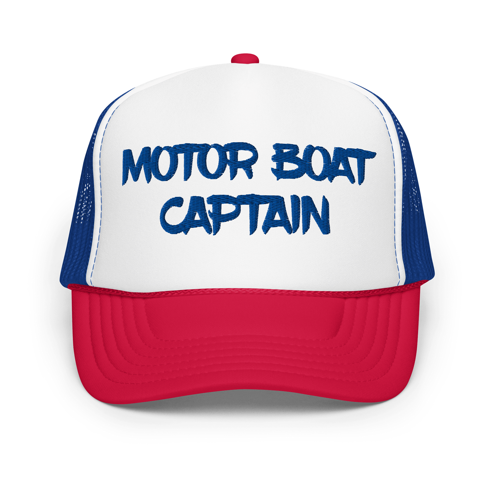 MOTOR BOAT Foam Trucker Hat product image (1)