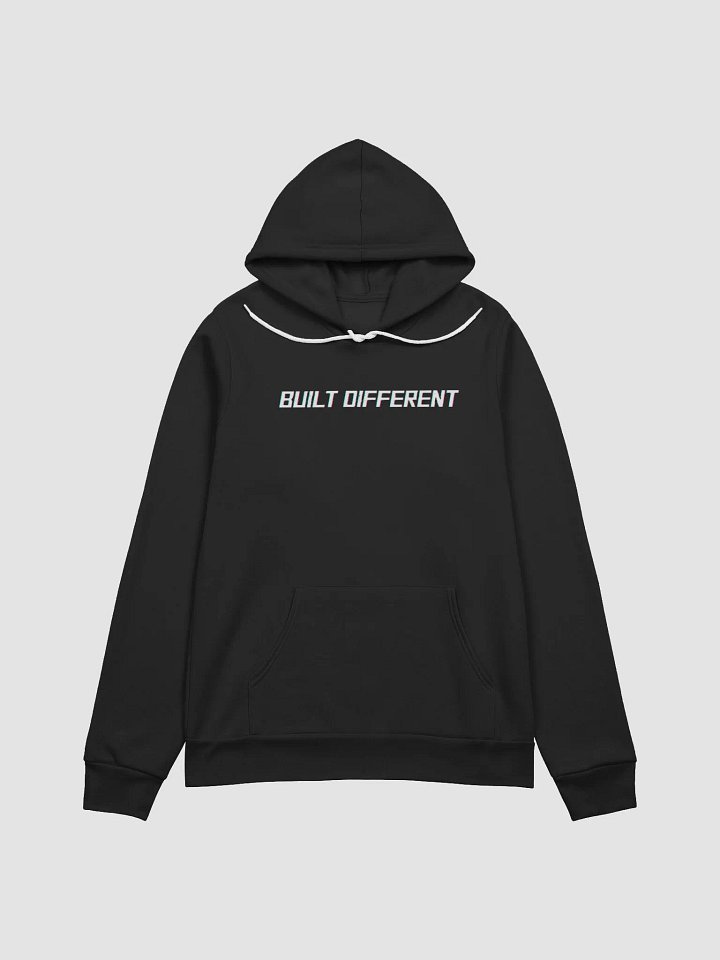 Built Different Glitch Hoodie product image (2)