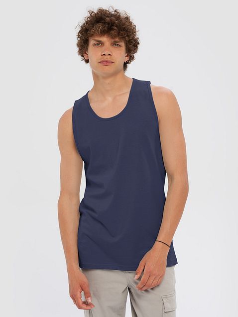 Photo showing Cotton Heritage Men's Premium Tank Top
