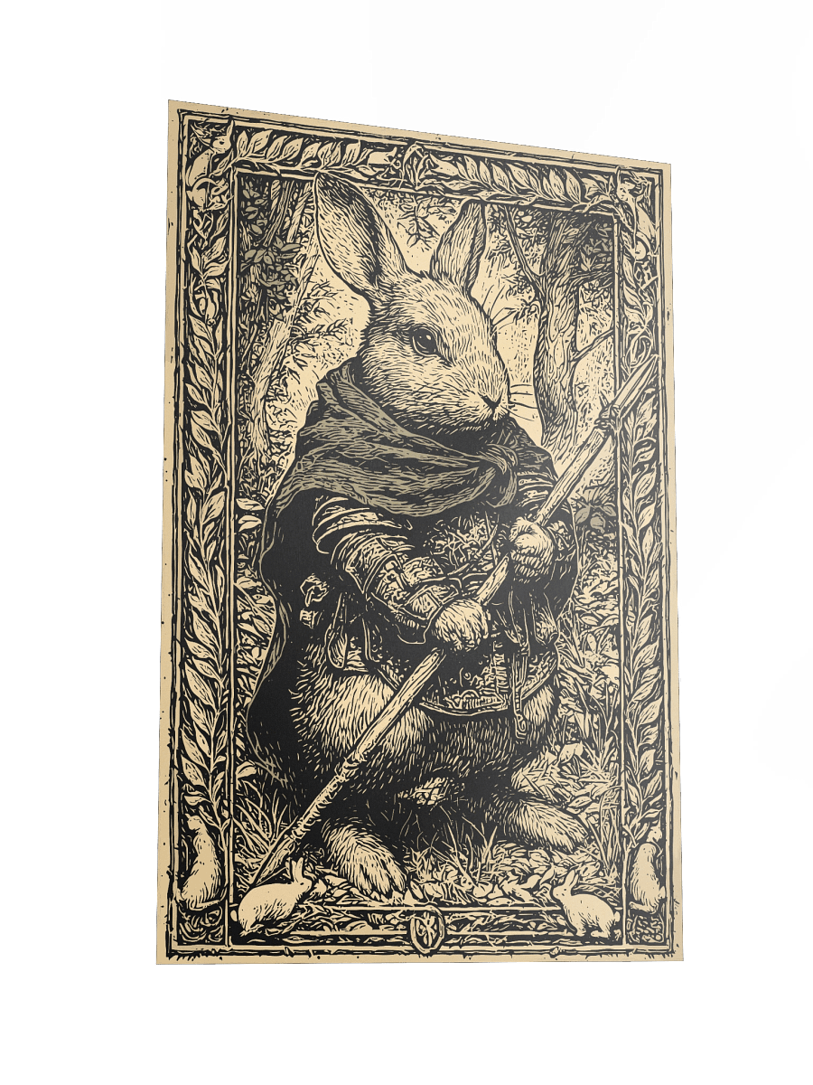 Rabbit Scout – Tiny Heroes Poster product image (3)