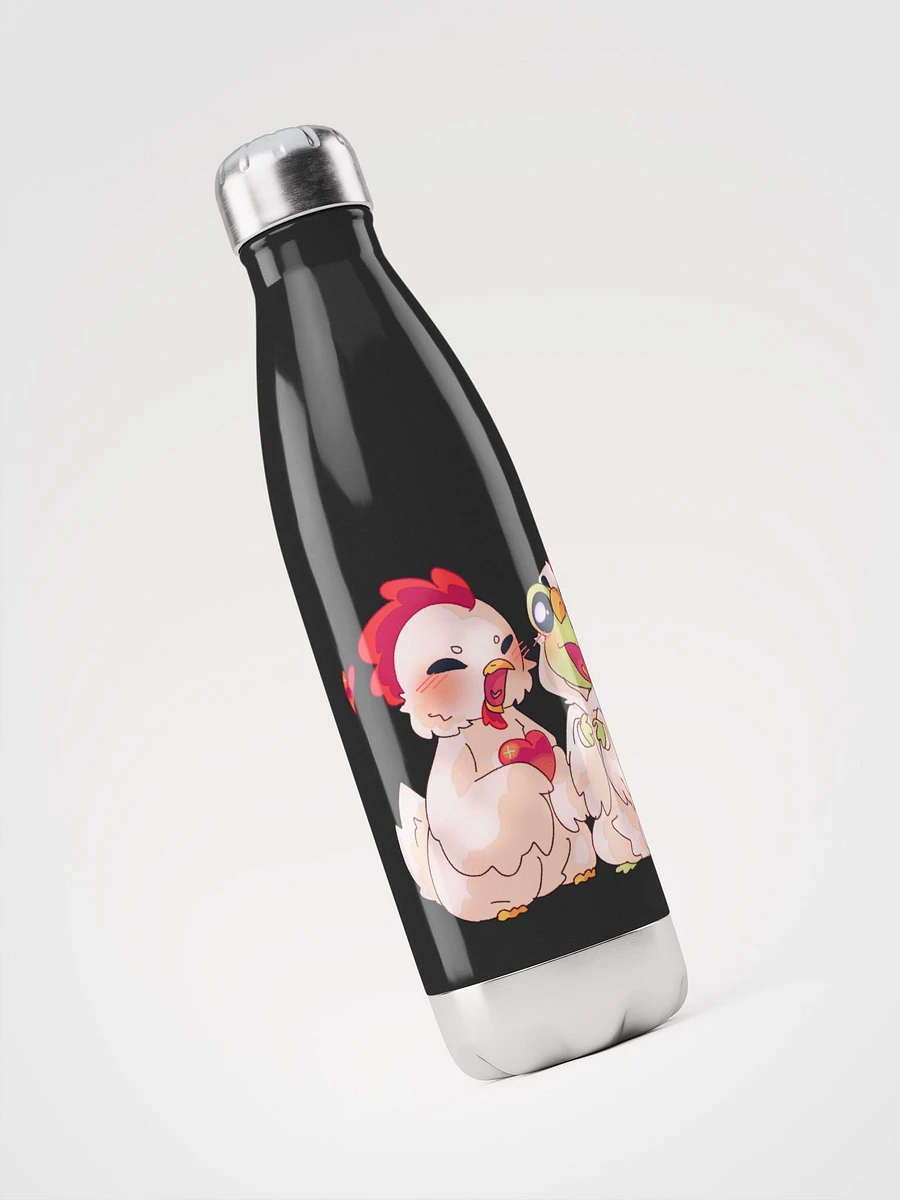 'Hop and Flutter into Love' Stainless Steel Water Bottle product image (6)