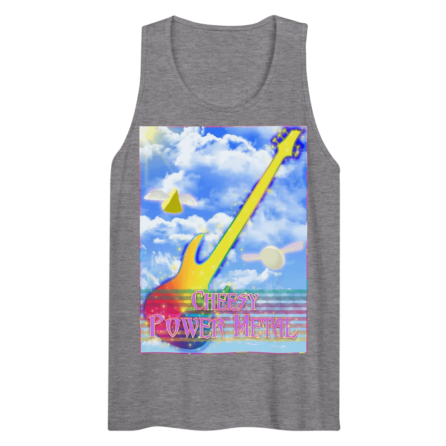 Cheesy Power Metal Tank Top product image (10)