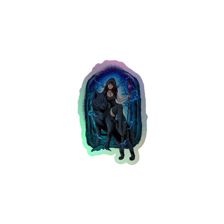 Holographic Witchy Sticker product image (2)