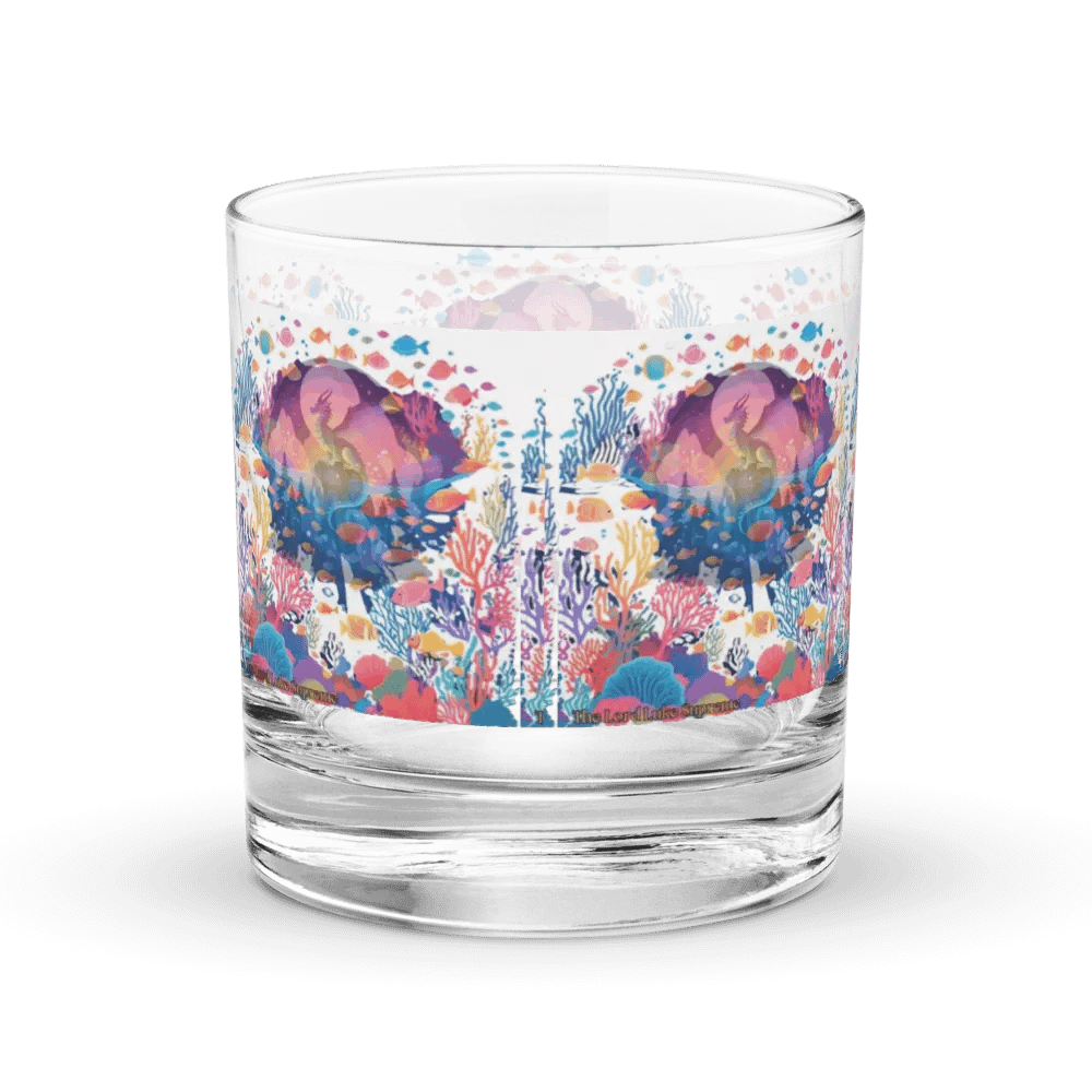Underwater Wonderland Rocks Glass product image (4)