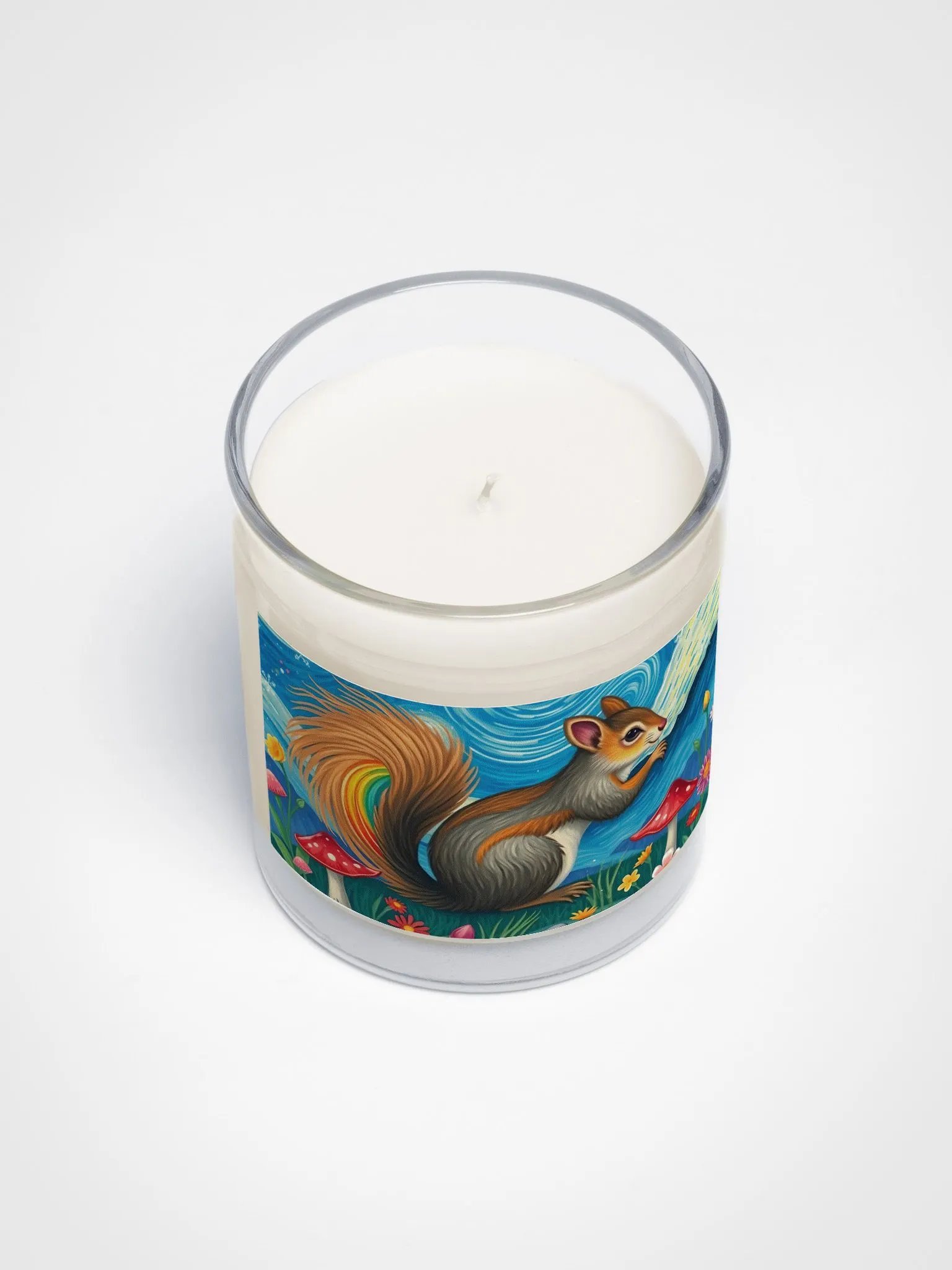 Rainbow Tail Soy Wax Candle product image (3)