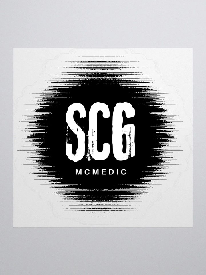 🔥 SCG x McMedic Sticker – Bold & Minimalist Gaming Design! 🚑🎮 product image (1)