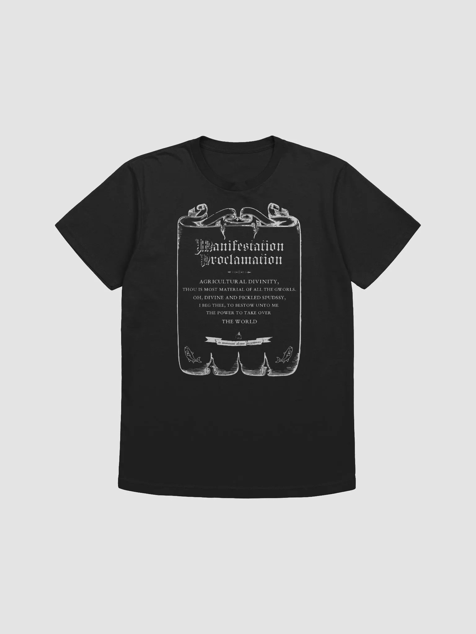 manifestation proclamation tshirt product image (1)