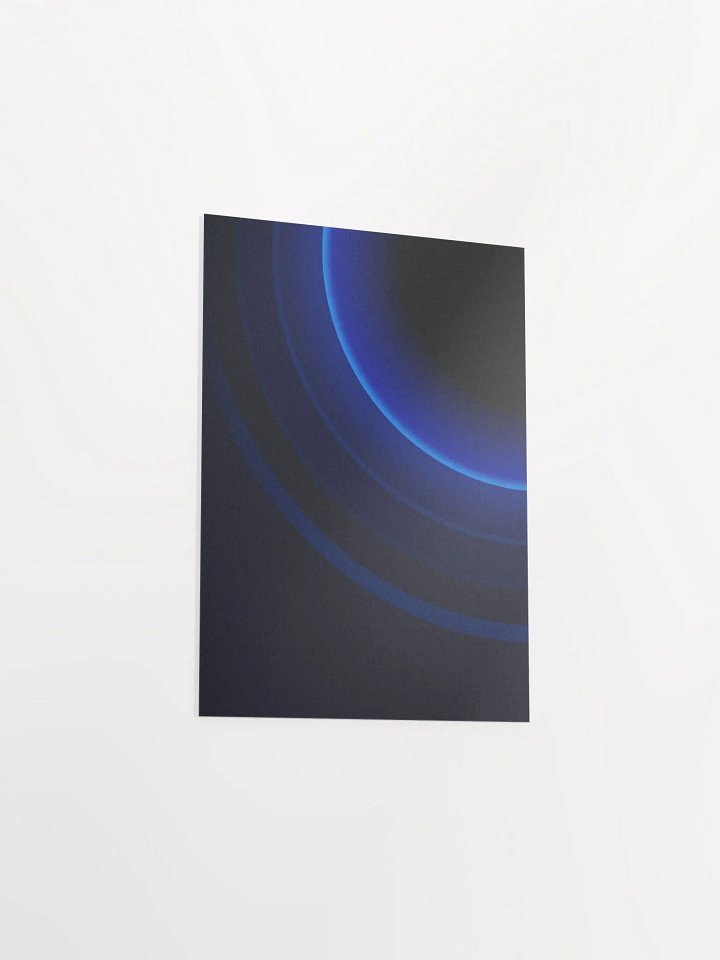 Blue Pulse Poster product image (6)