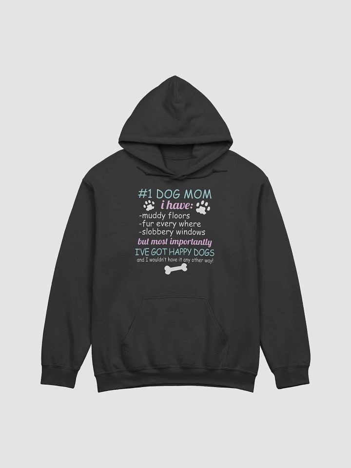 #1 dog mom - hoodie product image (4)