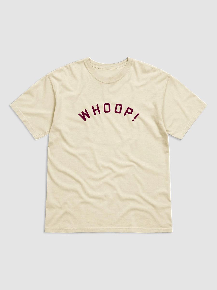 Whoop! T-Shirt on Ivory/White product image (2)