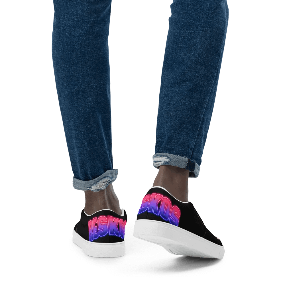 RESKOS Emblem Slip-On Canvas Shoes product image (7)