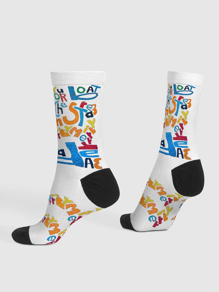 Row Row Row Your Boat Crew Socks product image (1)
