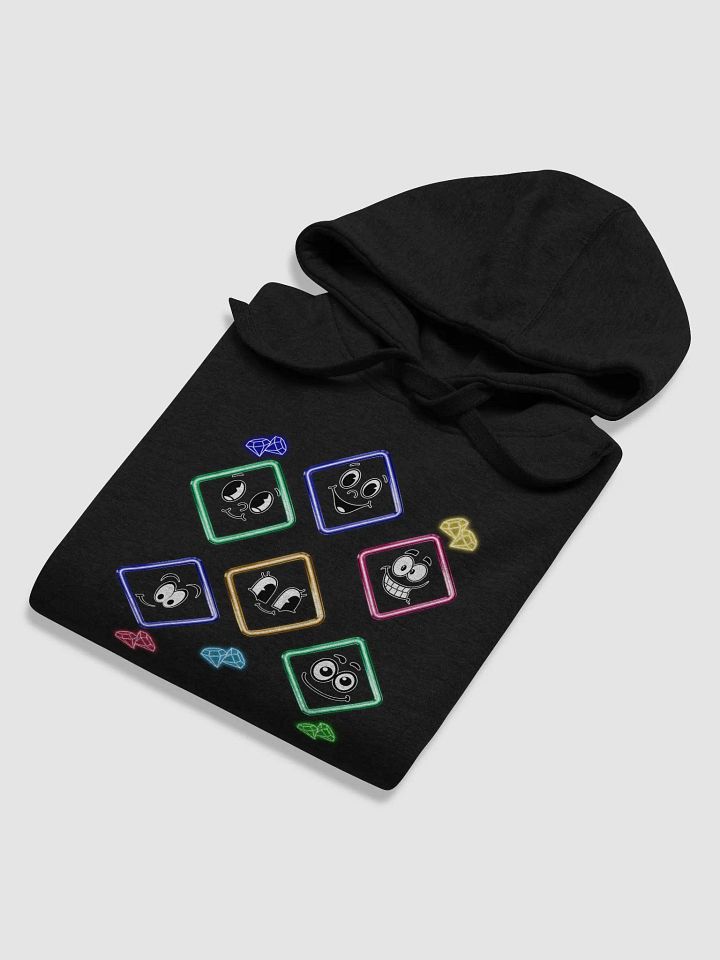 Happy Diamond Faces - Colorful Artistic Hoodie product image (16)