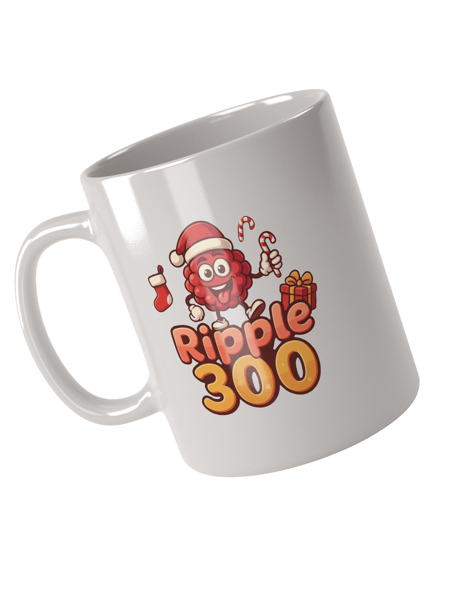 Ripple 300 Logo Candy Cane Mug product image (10)