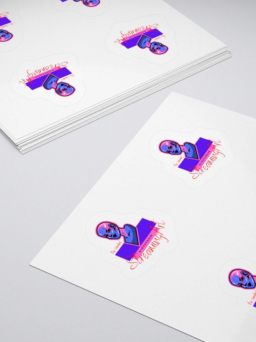 StreamingArt Futuristic Blockchain Sticker Set product image (12)