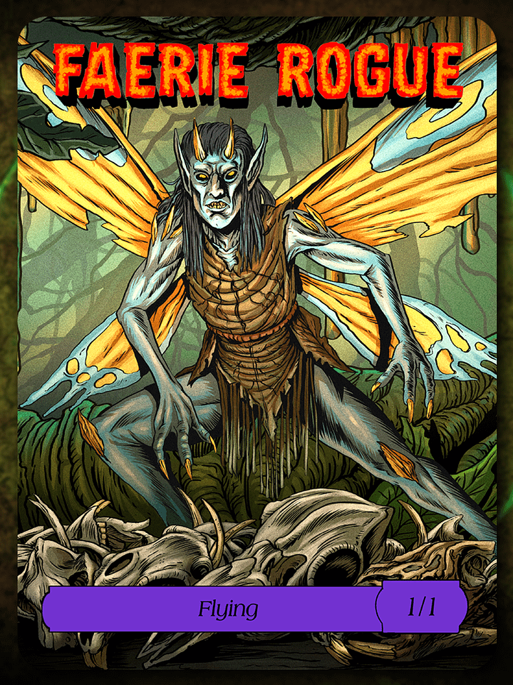 Faerie 1/1 Full Art Token product image (1)