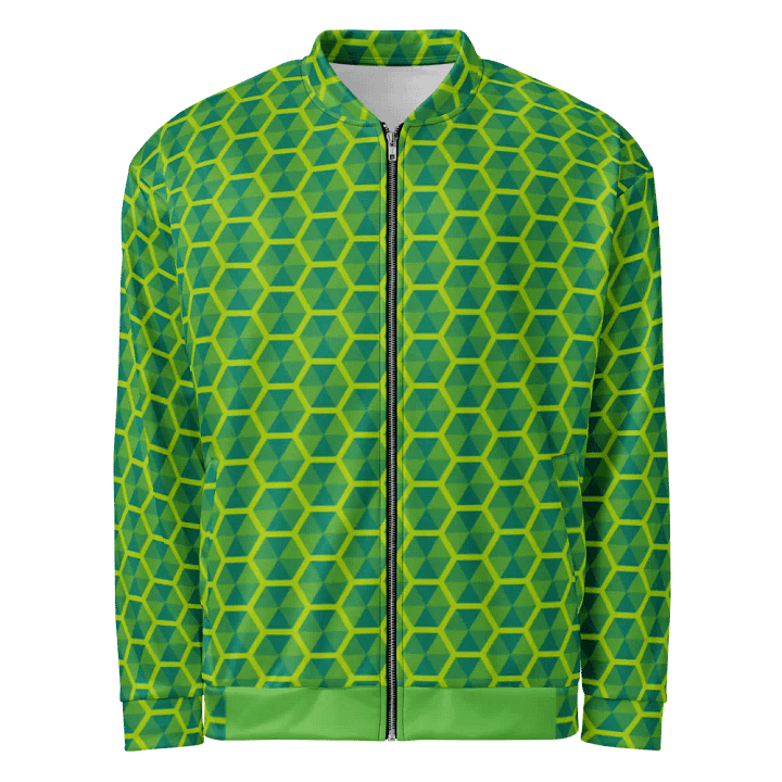 Green Hexagon Pattern product image (1)