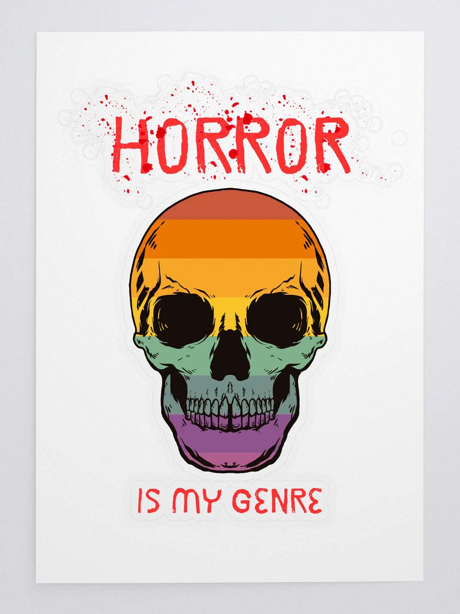 Horror is my Genre Sticker product image (3)
