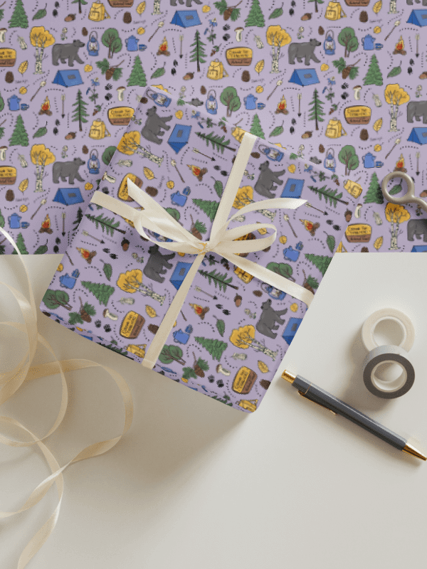 Colorado Trail Adventure Wrapping Paper Set product image (1)