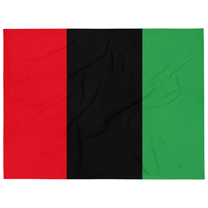 Red Black Green Patterned Blanket product image (1)