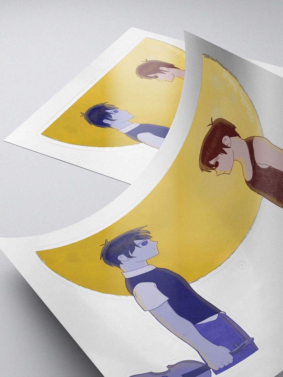 OMORI Moon Sticker product image (4)