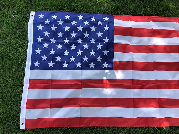 US flag double side polyester (3' x 5') - Stars and Stripes United States Flag product image (1)