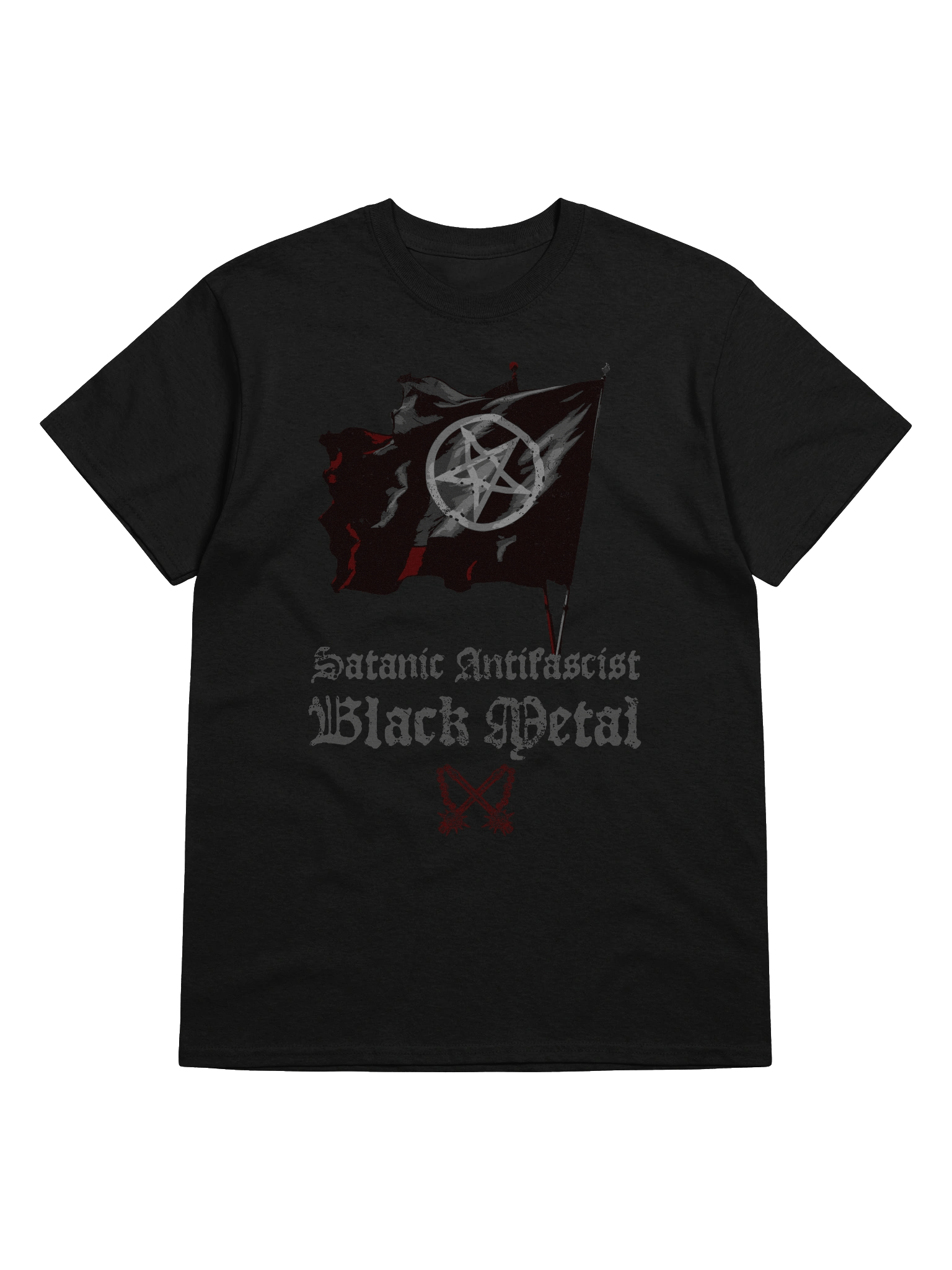 Satanic Antifascist Black Metal Variant Tee product image (5)
