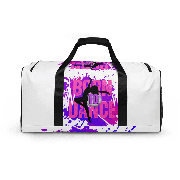Born to Dance Her Silhouette All-Over Duffle Bag product image (2)
