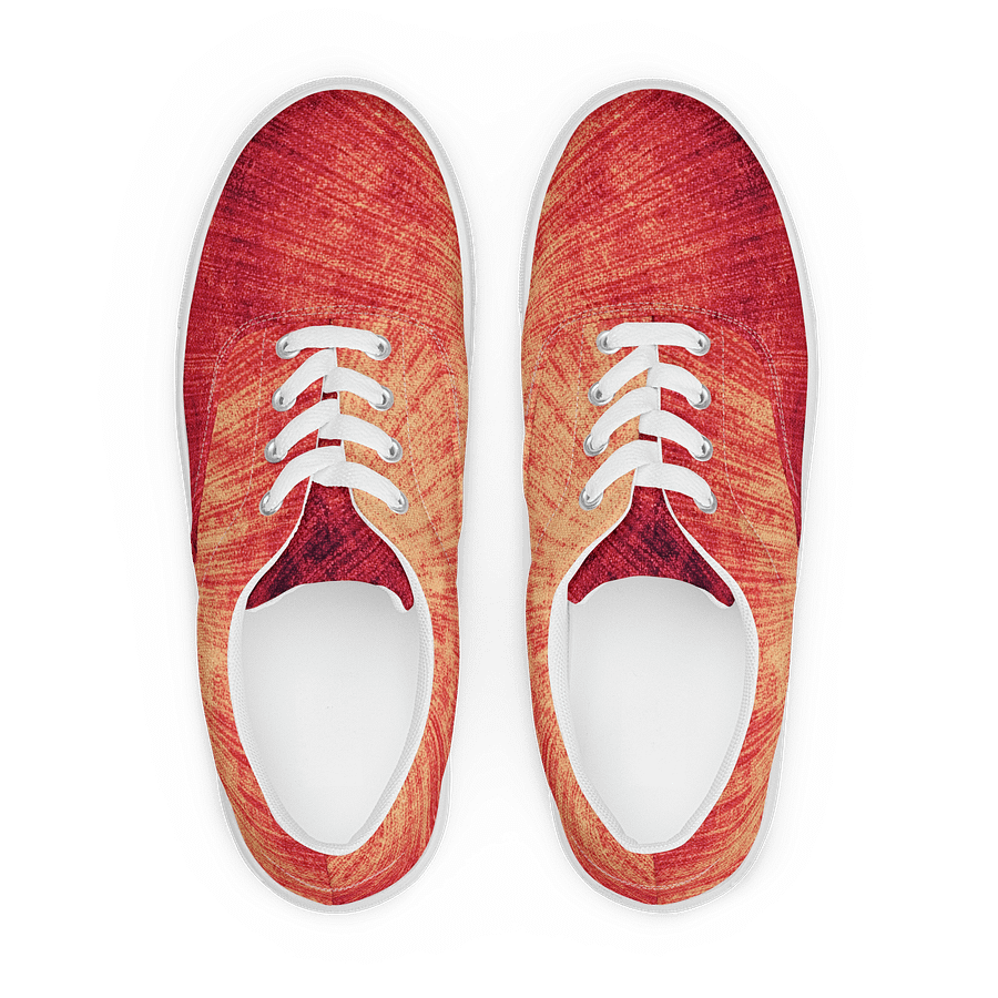 Radiant Burst Lace-Up Canvas Shoes product image (4)